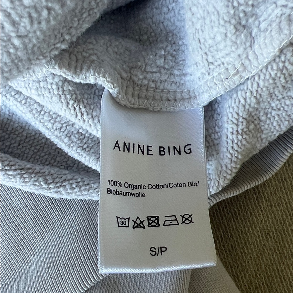Anine Bing Cream Sweatshirt - Picture 4 of 5